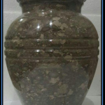 URN Genuine Solid Marble (Dark Coral) MARBLE