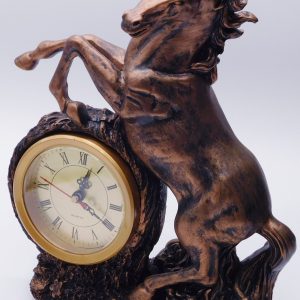 PRANCING HORSE CLOCK