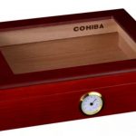 Cigar Humidor Glass Top Matt Finish