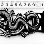 Leather Belt Embossed Leather 9