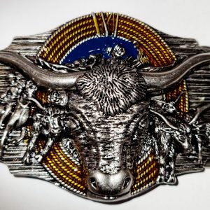 Leather Belt Embossed Leather 6